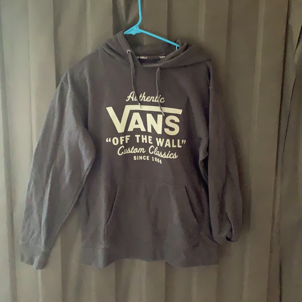 Vans “off the wall” sweatshirt in black